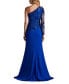 ფოტო #5 პროდუქტის Women's Abner One Shoulder Embroidered Bodice Gown