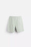 VISCOSE - LINEN BERMUDA SHORTS