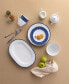 Rill 4 Piece Dinner Plate Set, Service for 4