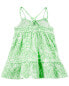 Фото #8 товара Baby Floral Gauze Tank Dress 12M