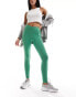 Фото #2 товара adidas Training Essentials logo leggings in green