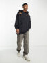 Фото #1 товара ASOS DESIGN extreme oversized hoodie in washed black with distressing