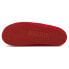 Фото #5 товара Домашняя обувь PUMA Tuff Mocc Jersey красные тапочки для мужчин