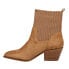 Фото #3 товара Corkys Crackling Pull On Booties Womens Brown Casual Boots 80-0063-970