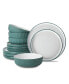 Фото #1 товара Сервировочный набор посуды Christian Siriano Laro Stoneware Full, комплект из 12 предметов, на 4 персоны