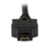 Фото #6 товара StarTech.com 3ft (1m) Micro HDMI to DVI Cable - Micro HDMI to DVI Adapter Cable - Micro HDMI Type-D Device to DVI-D Single Link Monitor/Display/Projector Video Converter Cord - Durable - 1 m - Micro-HDMI - DVI-D - Male - Male - Straight