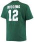 Men's Big and Tall Aaron Rodgers Green Green Bay Packers Player Name Number T-shirt Зеленый, 2 - фото #2