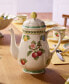 French Garden Coffee Pot, Premium Porcelain