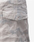 Фото #6 товара Men's Belted Double Pocket Cargo Shorts