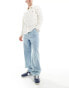 Dickies madison denim loose fit jeans in light blue