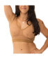 ფოტო #1 პროდუქტის Nude Shade Wireless Comfort Mesh Tank Bra