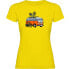 ფოტო #2 პროდუქტის KRUSKIS Hippie Van MTB short sleeve T-shirt