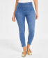 Фото #1 товара Women's Pull-On Skinny Cropped Jeans, Created for Macy's