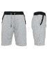 ფოტო #1 პროდუქტის Women's French Terry Loose Fit Fashion Trim Design Bermuda Shorts