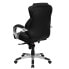 Фото #2 товара High Back Black Leather Contemporary Executive Swivel Chair