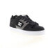 Фото #2 товара DC Pure 300660-BDM Mens Black Canvas Skate Inspired Sneakers Shoes