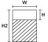 Разъем и переходник от HellermannTyton GmbH HSMB-C4-1402-WH-1402-CL/WH - White - Vinyl - 30 шт - -40 - 80 °C - 1.62 см - 3.23 см - фото #1