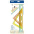 MILAN Transparent Rulers TracinGr Kit New Look Series