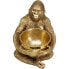 Фото #2 товара Dekofigur Gorilla Holding Bowl