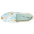 Фото #4 товара TOMS Alpargata Floral Slip On Womens Blue Flats Casual 10018182T