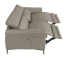 2-Sitzer-Ledersofa mit Relax-Mechanismen