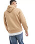 Фото #4 товара GANT applique G logo hoodie in khaki tan