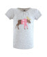 ფოტო #10 პროდუქტის Baby Girls Short Sleeve T-Shirts Winter Animals