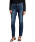 ფოტო #1 პროდუქტის Women's Elyse Mid Rise Straight Leg Jeans