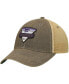 ფოტო #1 პროდუქტის Men's Gray Kansas State Wildcats Legacy Point Old Favorite Trucker Snapback Hat
