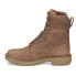 Justin Original Workboots Rush 8 Inch Waterproof Soft Toe Work Mens Brown Work