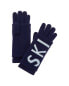 Фото #1 товара Hannah Rose Ski 3-In-1 Cashmere Gloves Women's Blue