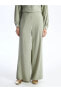 Фото #2 товара LCW Modest Beli Lastikli Düz Keten Karışımlı Kadın Pantolon