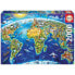 Фото #1 товара EDUCA - World Symbols Puzzle 2000er