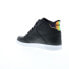 Фото #6 товара Reebok Club High Top Womens Black Leather Lifestyle Sneakers Shoes 8