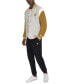 Men's Heavyweight Fleece Varsity Jacket Бежевый, S - фото #5