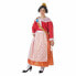 Фото #1 товара Маскарадные костюмы для взрослых Fallera Красный Позолоченный (5 Предметы)