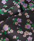 ფოტო #2 პროდუქტის Men's Purple & Gold Floral Tie