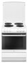 Amica SHE 11640 W - Freestanding cooker - White - Rotary - Front - Enamel - Bottom