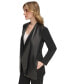 ფოტო #3 პროდუქტის Women's Faux-Leather Combo Jacket