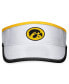 Фото #3 товара Men's White Iowa Hawkeyes Daybreak Adjustable Visor