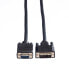 VALUE DVI Cable - DVI (18+5) - HD15 - M/M 2 m - 2 m - DVI - VGA (D-Sub) - Male - Male - Straight