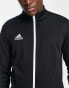 Adidas Football Entrada zip up in black Черный, XS - фото #4