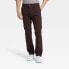 Фото #1 товара Men's Every Wear Slim Fit Chino Pants - Goodfellow & Co Natures Brown 30x30