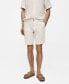 ფოტო #1 პროდუქტის Men's Slim-Fit Bermuda Shorts