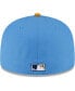 Фото #3 товара Men's Light Blue Boston Red Sox City Flag 59FIFTY Fitted Hat