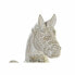 Фото #2 товара Декоративная фигура DKD Home Decor 8424001847884 Лошадь Отделка состаренная Позолоченный Белый Железо Древесина альбазии (42 x 2