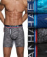Фото #2 товара Men's 4-Pk. Ultimate Sport with X-Temp Total Support Pouch Longer Leg Boxer Briefs