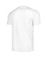 ფოტო #4 პროდუქტის Men's Navy, White New England Patriots Downfield T-shirt and Shorts Sleep Set