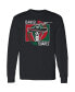 ფოტო #2 პროდუქტის Men's Black Daniel Suarez Vivo Long Sleeve T-shirt