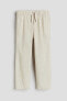 Linen-blend Pull-on Pants